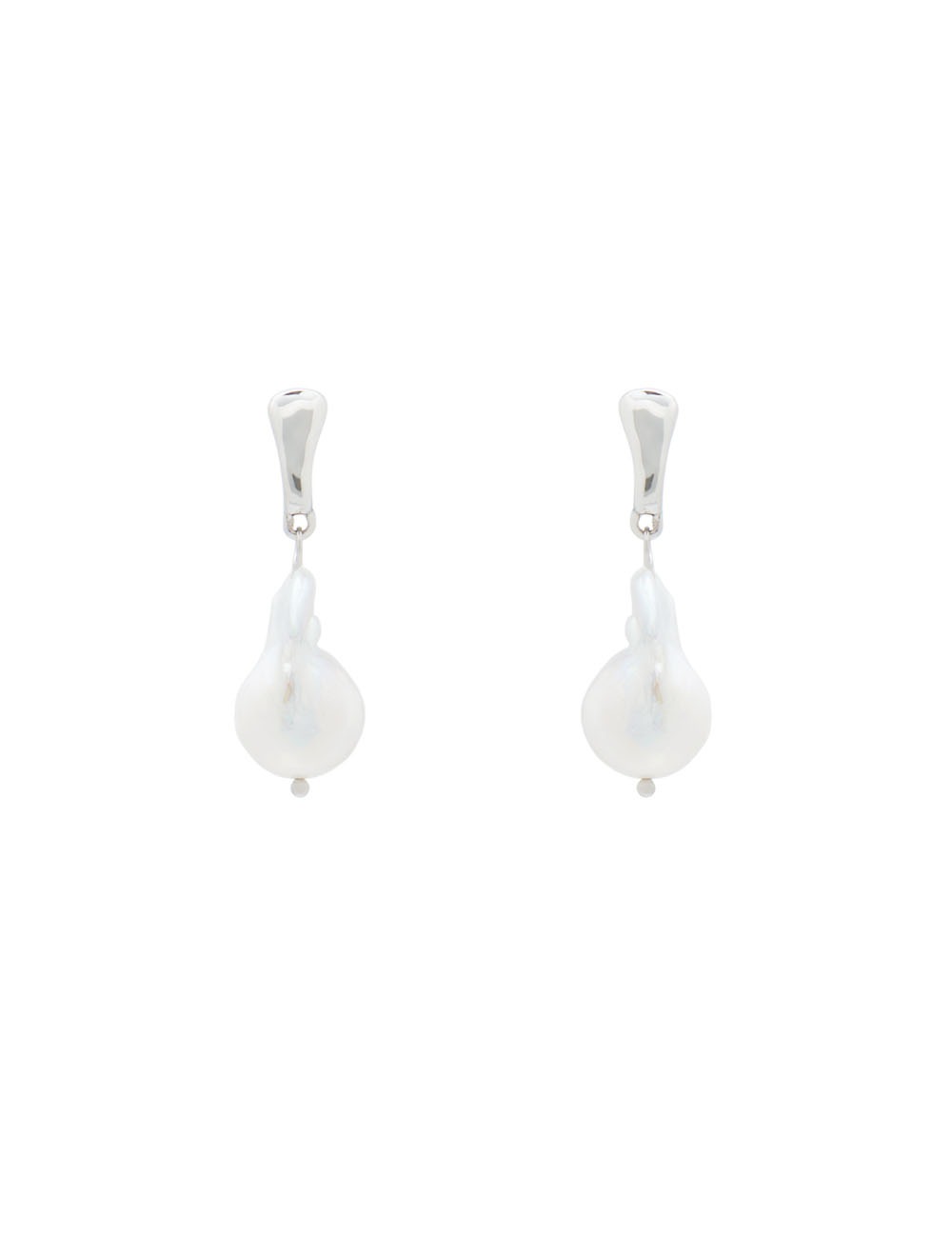 Classic baroque pearl earrings